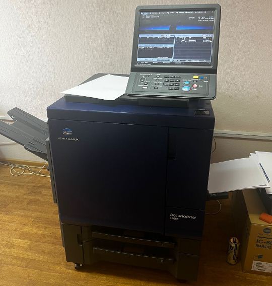 Konica Minolta AccurioPrint C4065 в типографии «Сталкер-Полиграф»